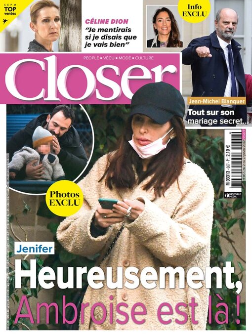 Cover image for Closer France: No. 867